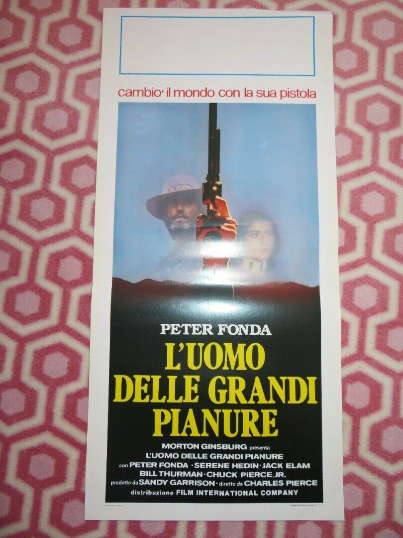 HAWKEN'S BREED ITALIAN LOCANDINA (27.5"x13") POSTER PETER FONDA 1988 Movie posters