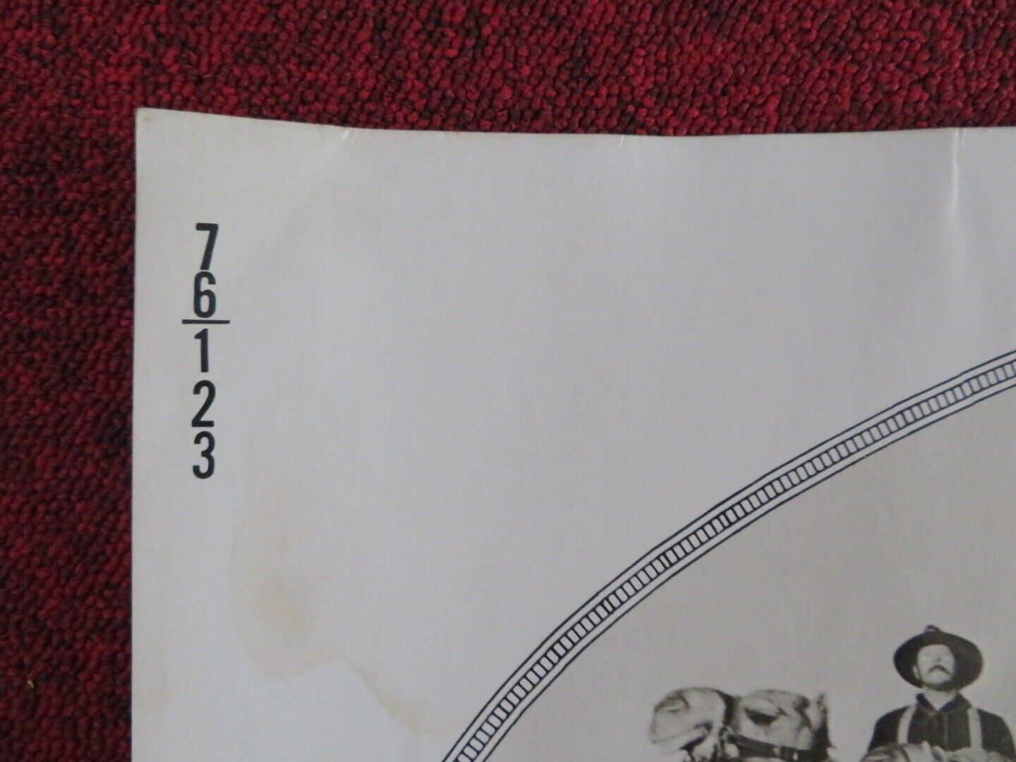 HAWMPS US HALF SHEET (22"x 28") POSTER JAMES HAMPTON SLIM PICKENS 1976 Movie posters