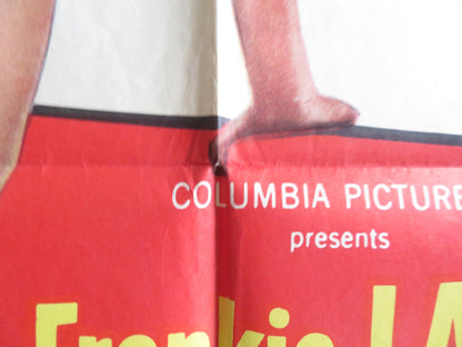 HE LAUGHED LAST FOLDED US ONE SHEET POSTER FRANKIE LAINE LUCY MARLOW 1956 Rendezvous Cinema Movie posters