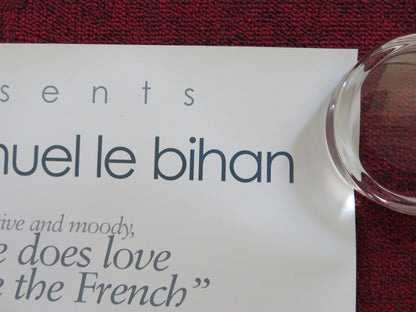 HE LOVES ME, HE LOVES ME NOT UK QUAD (30"x 40") ROLLED POSTER AUDREY TAUTOU 2002 Rendezvous Cinema Movie posters