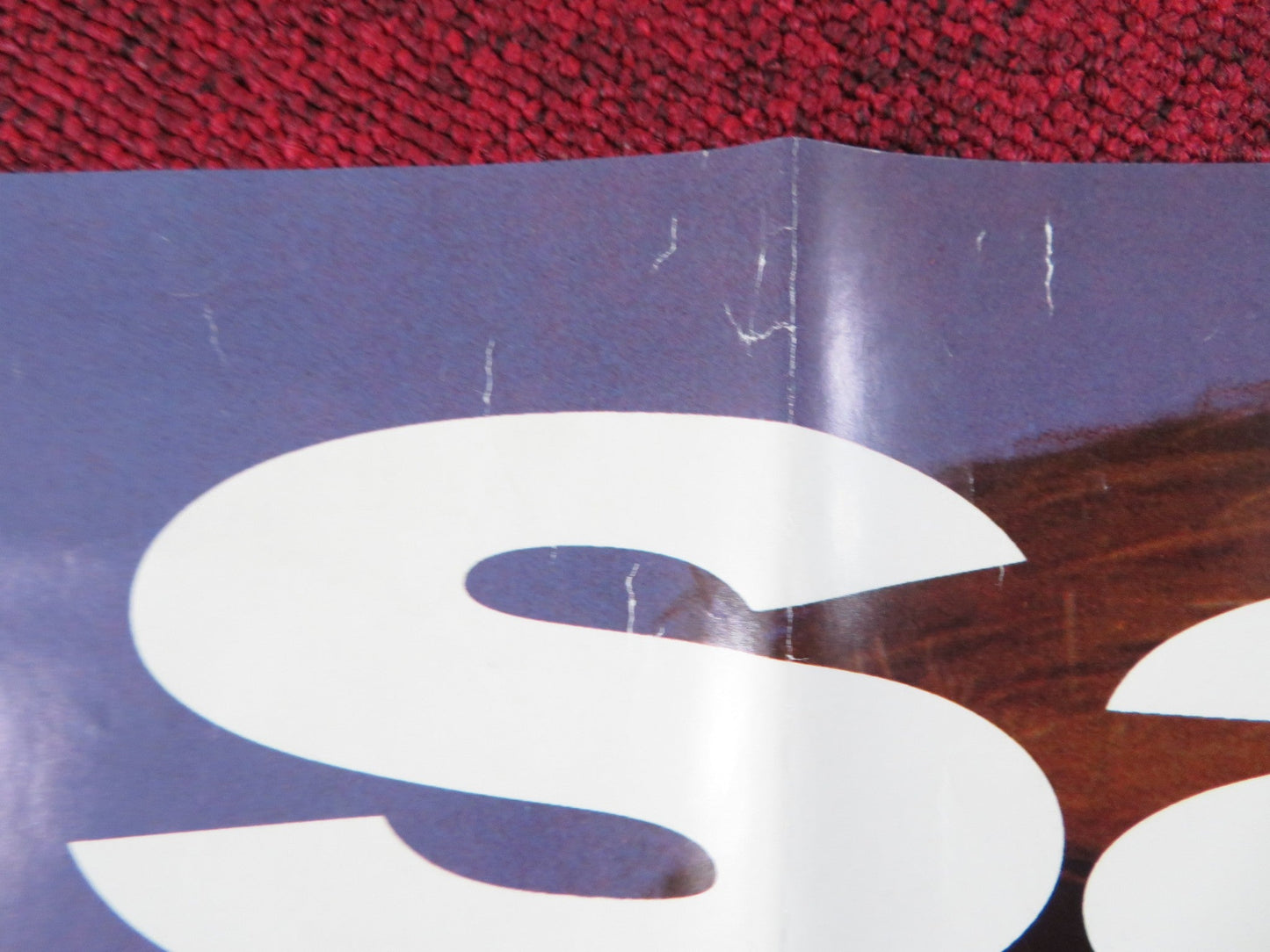 HE SAID, SHE SAID FOLDED US ONE SHEET POSTER KEVIN BACON ELIZABETH PERKINS 1991 Rendezvous Cinema Movie posters