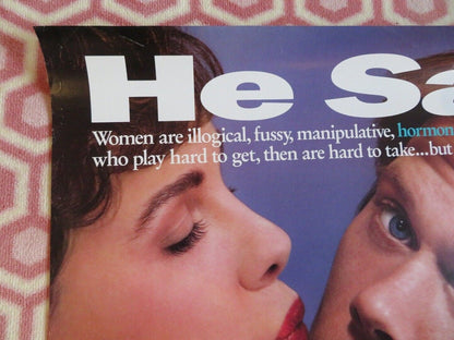 HE SAID SHE SAID US ONE SHEET ROLLED POSTER KEVIN BACON 1991 Movie posters