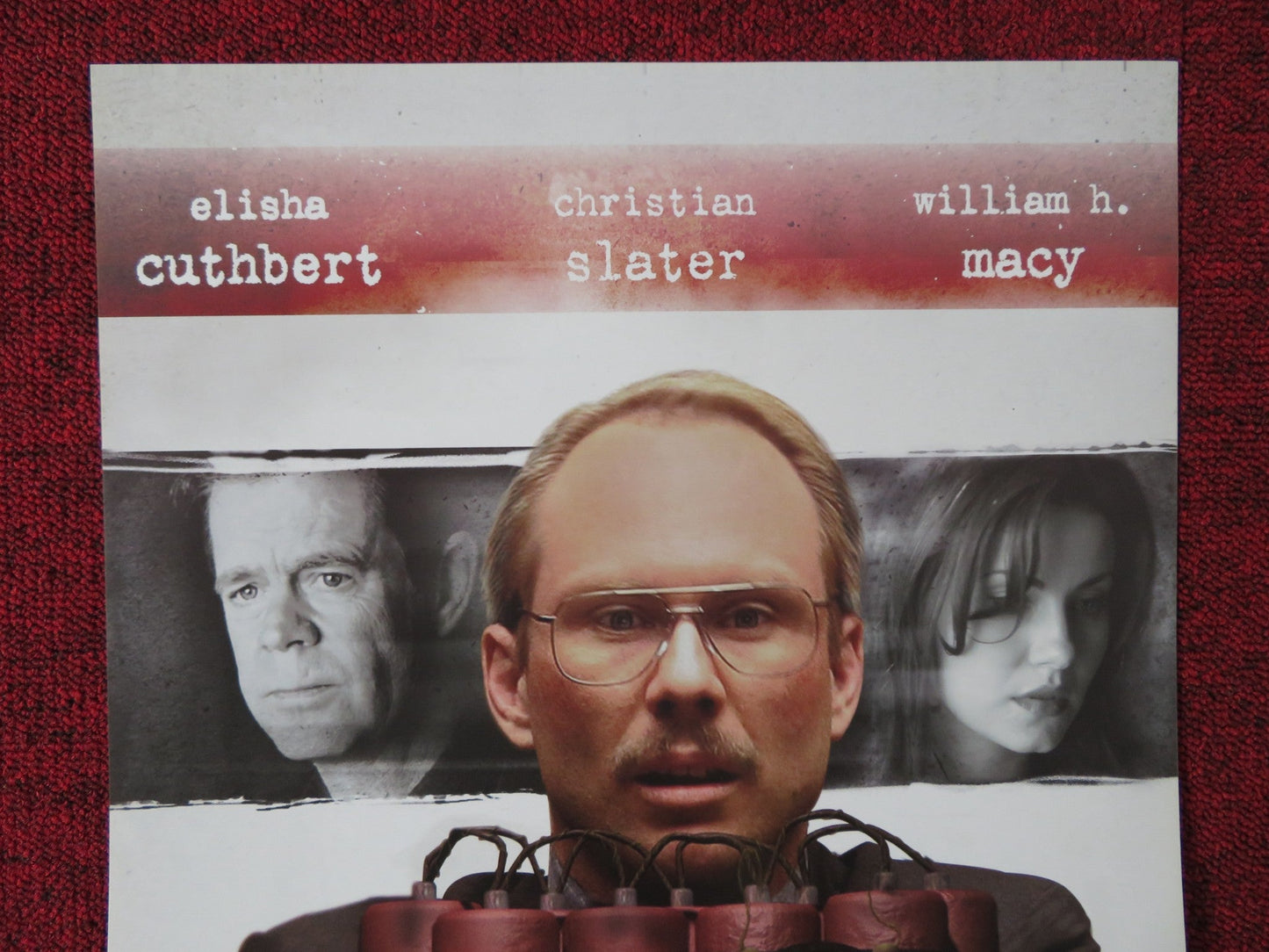 HE WAS A QUIET MAN ITALIAN LOCANDINA POSTER CHRISTIAN SLATER E. CUTHBERT 2007 Rendezvous Cinema Movie posters