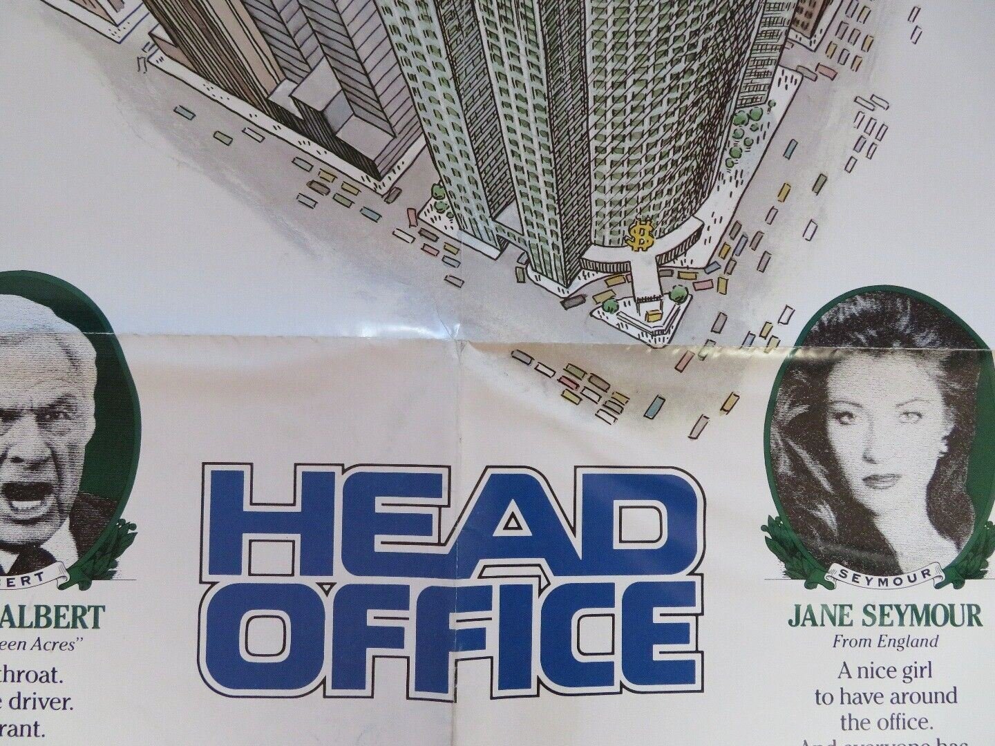 HEAD OFFICE US ONE SHEET POSTER DANNY DEVITO DON KING 1985 Movie posters