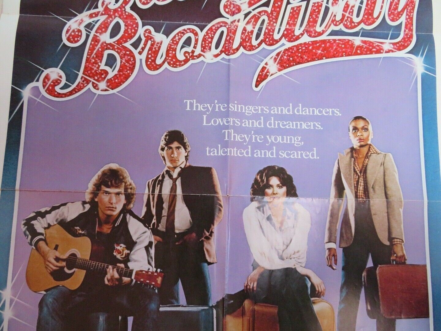HEADING FOR BROADWAY US ONE SHEET POSTER REX SMITH TERRY TREAS 1980 Movie posters