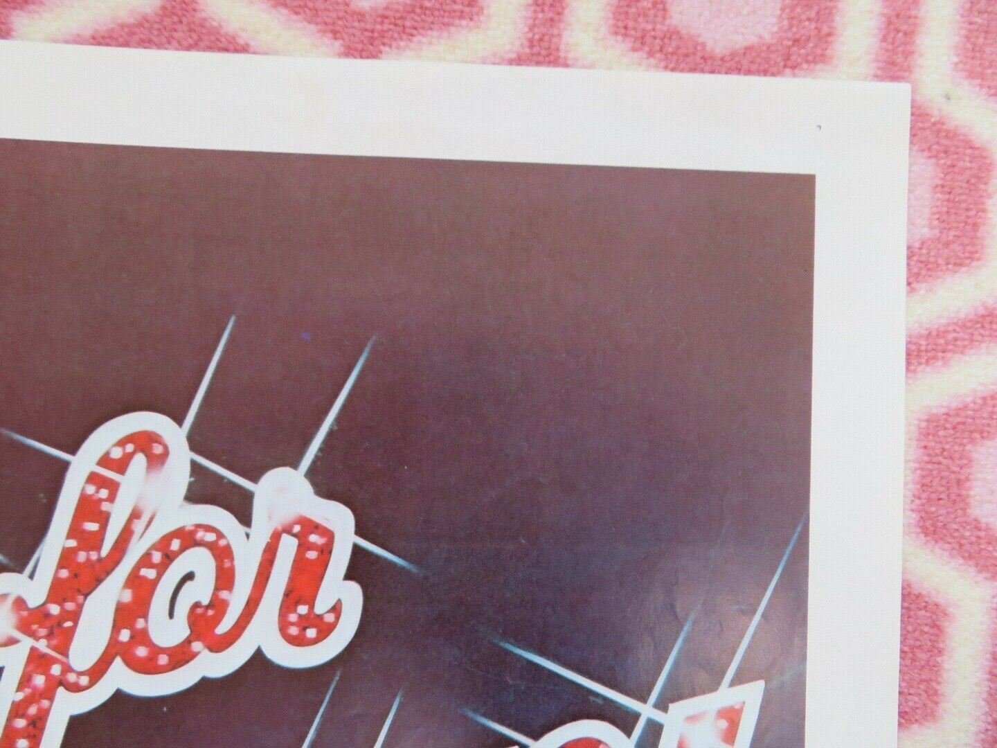 HEADING FOR BROADWAY US ONE SHEET POSTER REX SMITH TERRY TREAS 1980 Movie posters