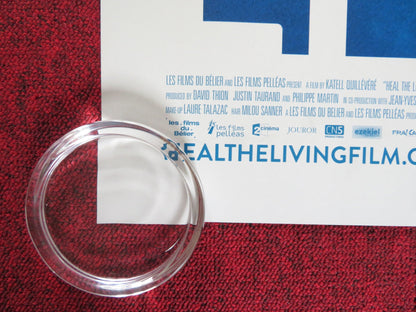 HEAL THE LIVING UK QUAD ROLLED POSTER TAHAR RAHIM EMMANUELLE SEIGNER 2016 Rendezvous Cinema Movie posters