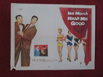 HEAR ME GOOD US HALF SHEET (22"x 28") POSTER JOE E.ROSS HAL MARCH 1957 Movie posters