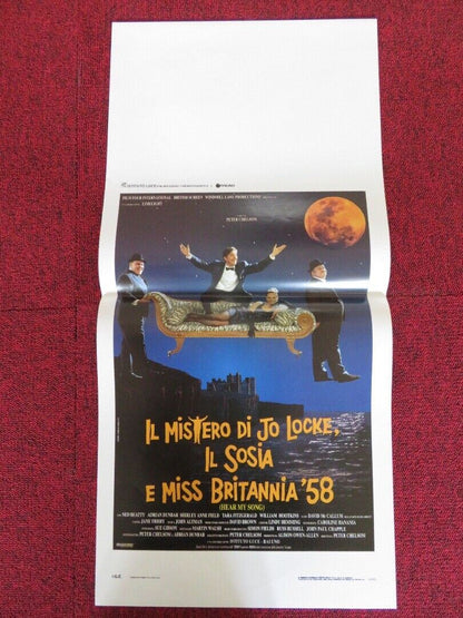 HEAR MY SONG ITALIAN LOCANDINA (27.5"x13") POSTER NED BEATTY ADRIAN DUNBAR 1992 - Rendezvous Cinema