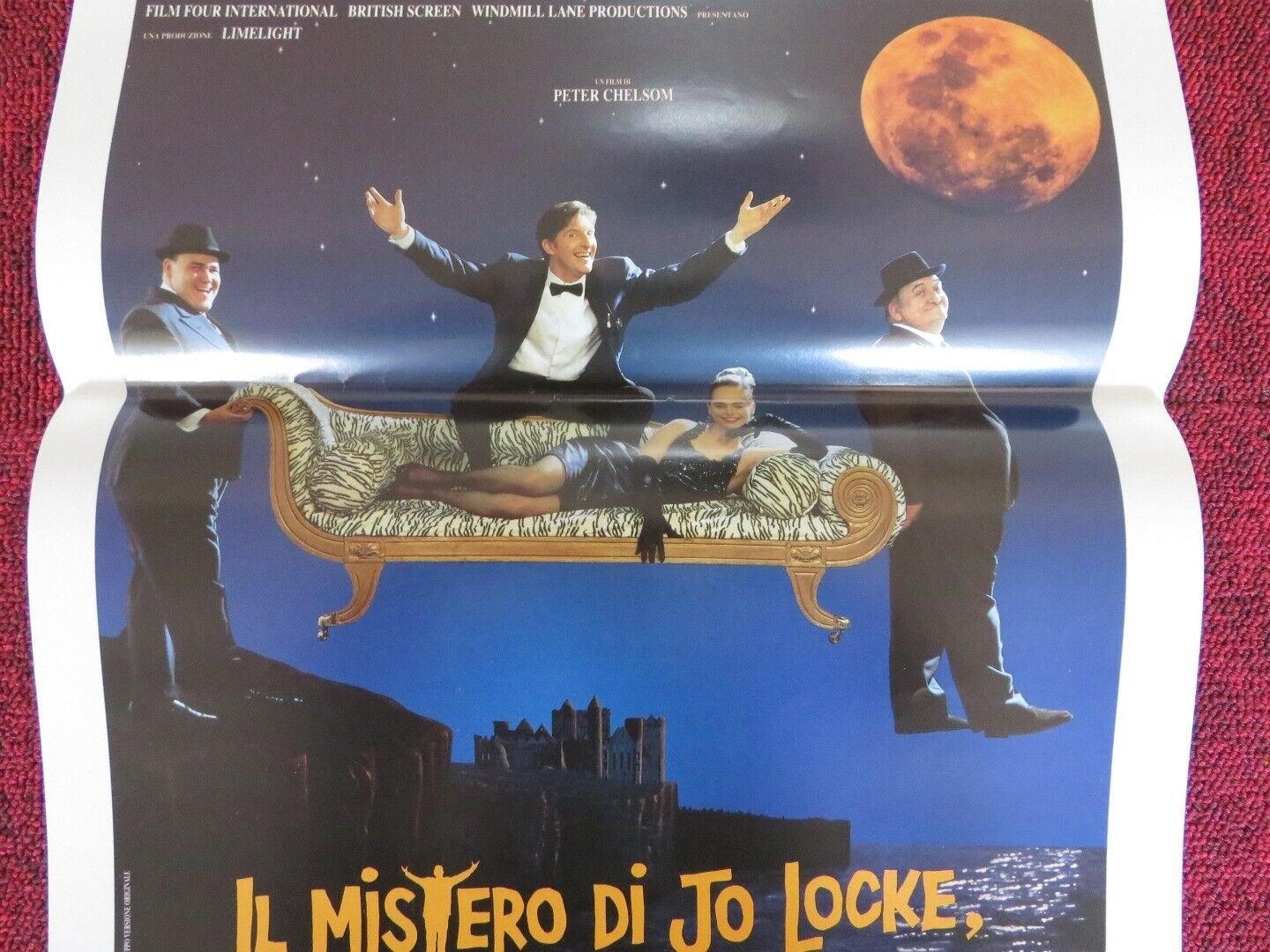 HEAR MY SONG ITALIAN LOCANDINA (27.5"x13") POSTER NED BEATTY ADRIAN DUNBAR 1992 - Rendezvous Cinema