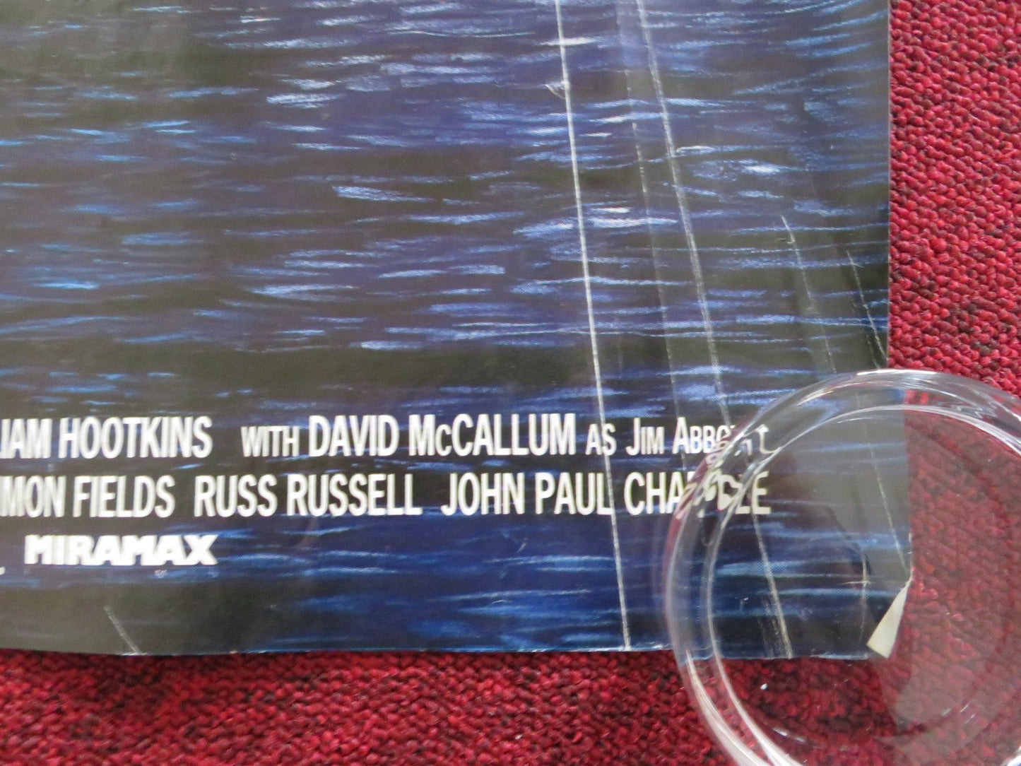 HEAR MY SONG UK QUAD (30"x 40") ROLLED POSTER TARA FITZGERALD ADRIAN DUNBAR 1991 Rendezvous Cinema Movie posters