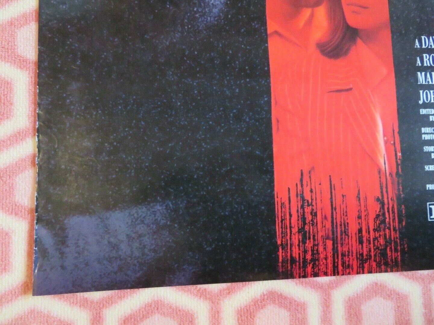 HEAR NO EVIL US ONE SHEET ROLLED POSTER MARLEE MATLIN MARTIN SHEEN 1993 Movie posters