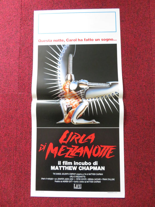 HEART OF MIDNIGHT ITALIAN LOCANDINA POSTER JENNIFER JASON LEIGH P. COYOTE 1988 Rendezvous Cinema Movie posters