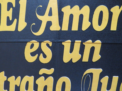 HEARTBEAT SPANISH ROLLED POSTER CATHERINE DENEUVE MICHEL PICCOLI 1968 Movie posters