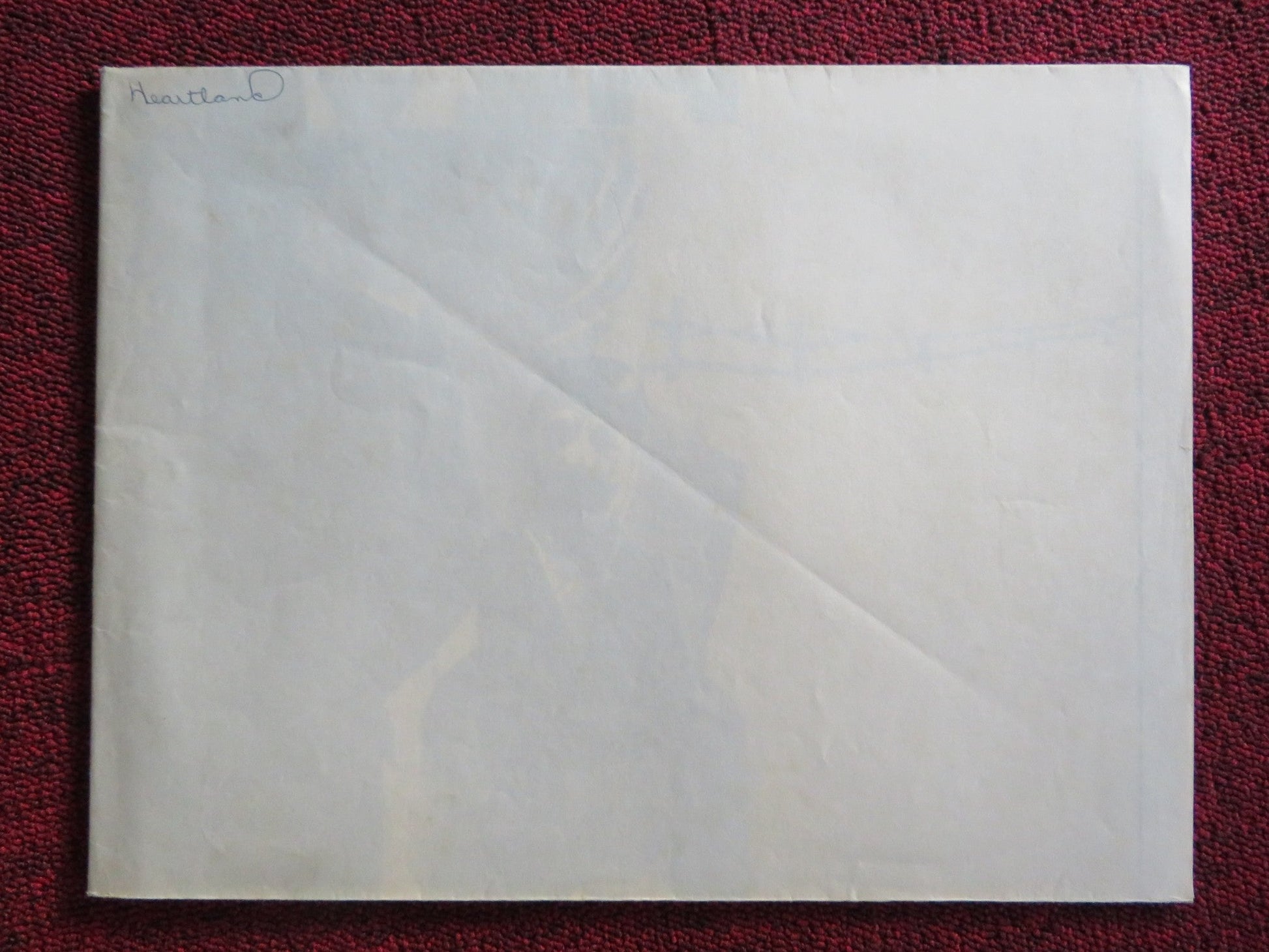 HEARTLAND FOLDED US ONE SHEET POSTER RIP TORN CONCHATA FERRELL 1979 Rendezvous Cinema Movie posters