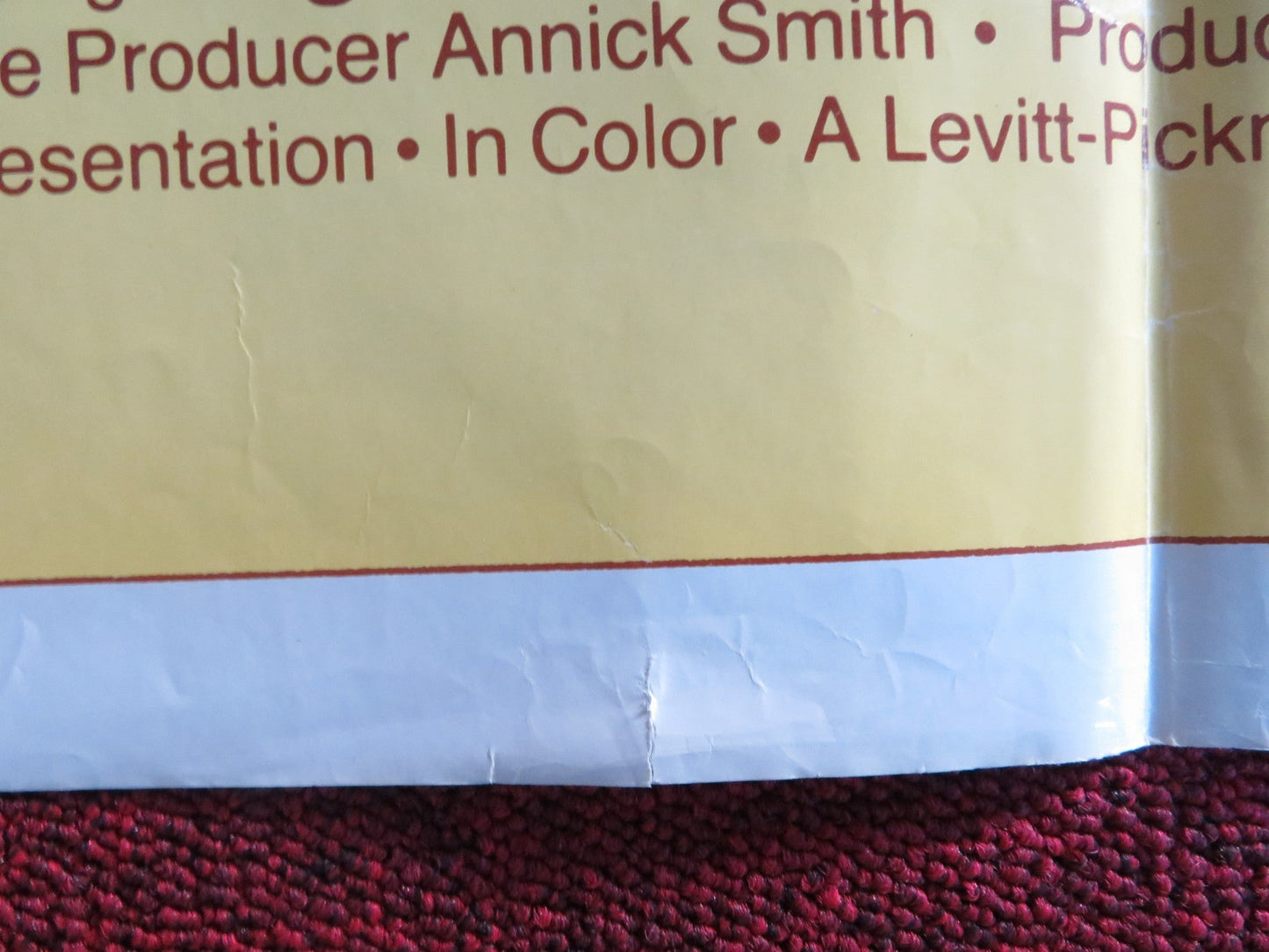 HEARTLAND FOLDED US ONE SHEET POSTER RIP TORN CONCHATA FERRELL 1979 Rendezvous Cinema Movie posters