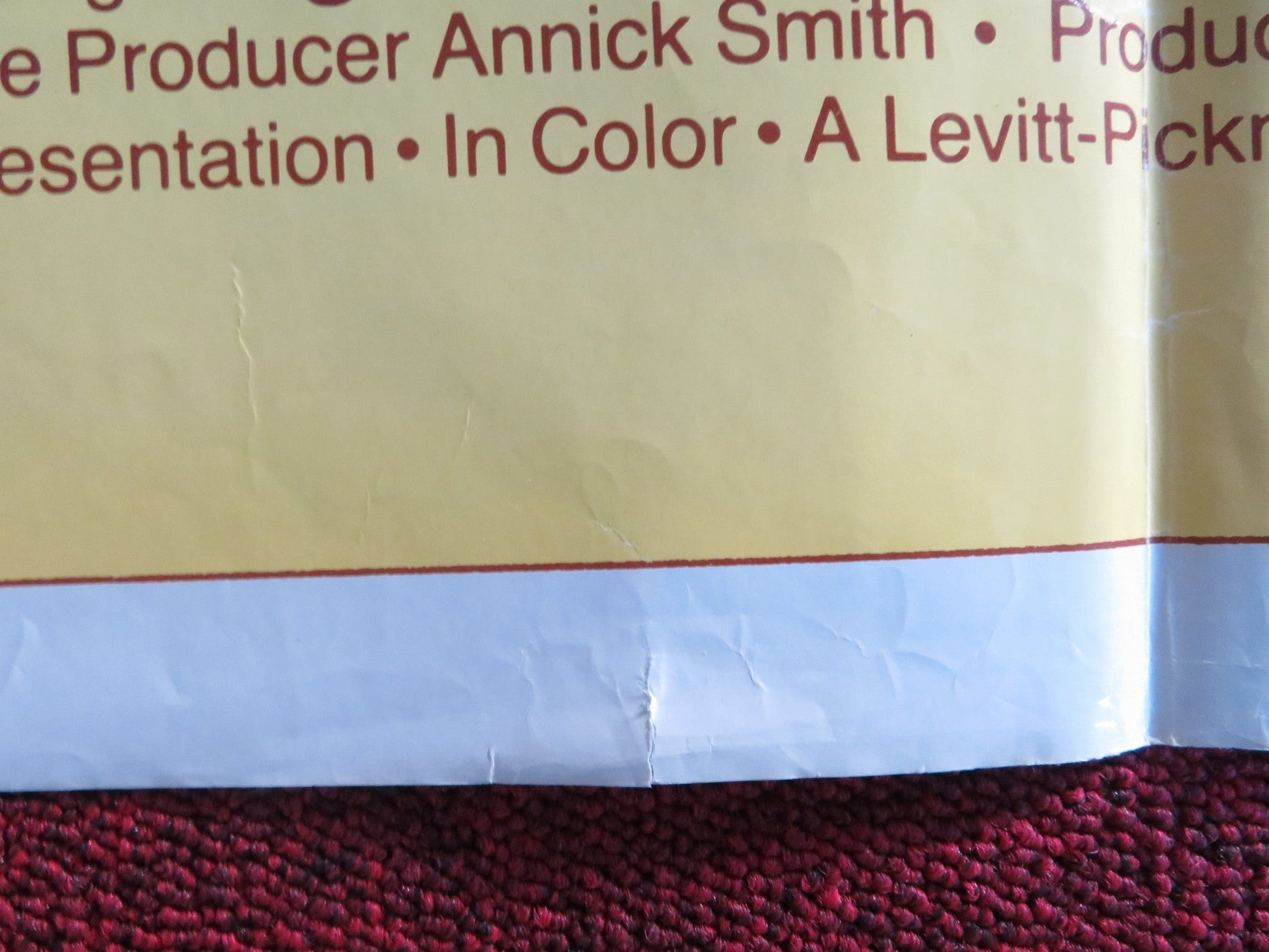 HEARTLAND FOLDED US ONE SHEET POSTER RIP TORN CONCHATA FERRELL 1979 Rendezvous Cinema Movie posters