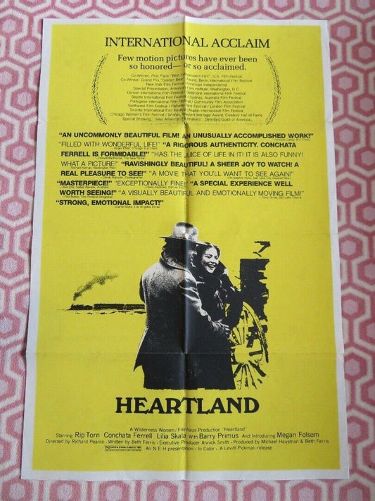 HEARTLAND US ONE SHEET POSTER L HENRIKEN RIP TORN CONCHATA FERRELL 1979 Movie posters