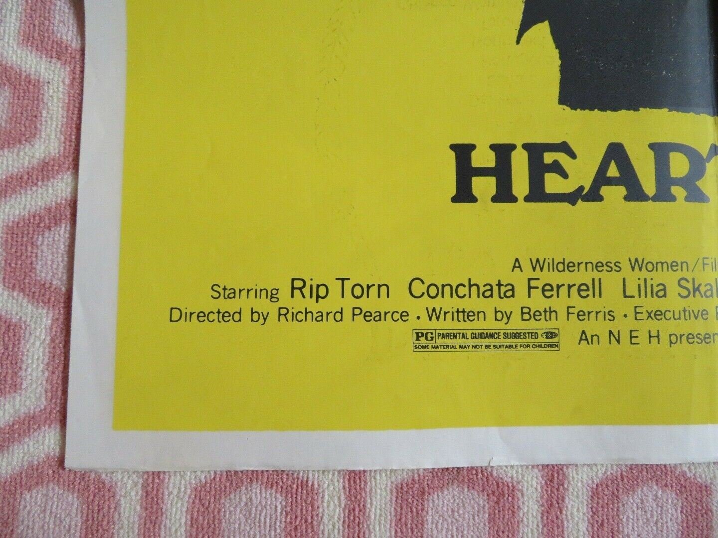 HEARTLAND US ONE SHEET POSTER L HENRIKEN RIP TORN CONCHATA FERRELL 1979 Movie posters