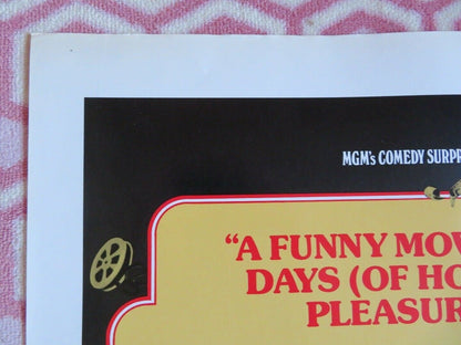 HEARTS OF THE WEST FOLDED US ONE SHEET POSTER JEFF BRIDGES ANDY GRIFFITH 1975 Movie posters