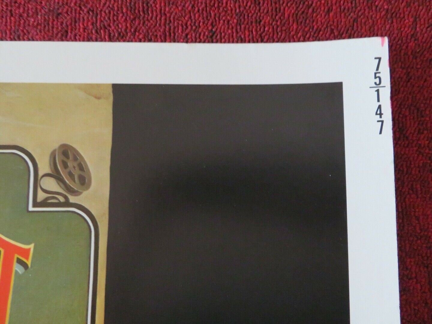 HEARTS OF THE WEST US HALF SHEET (22"x 28") POSTER JEFF BRIDGES 1975 Movie posters