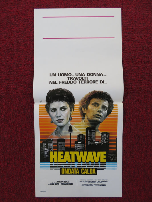 HEATWAVE ONDATA CALDA / HEATWAVE ITALIAN LOCANDINA POSTER JUDY DAVIS MOIR 2000 Rendezvous Cinema Movie posters