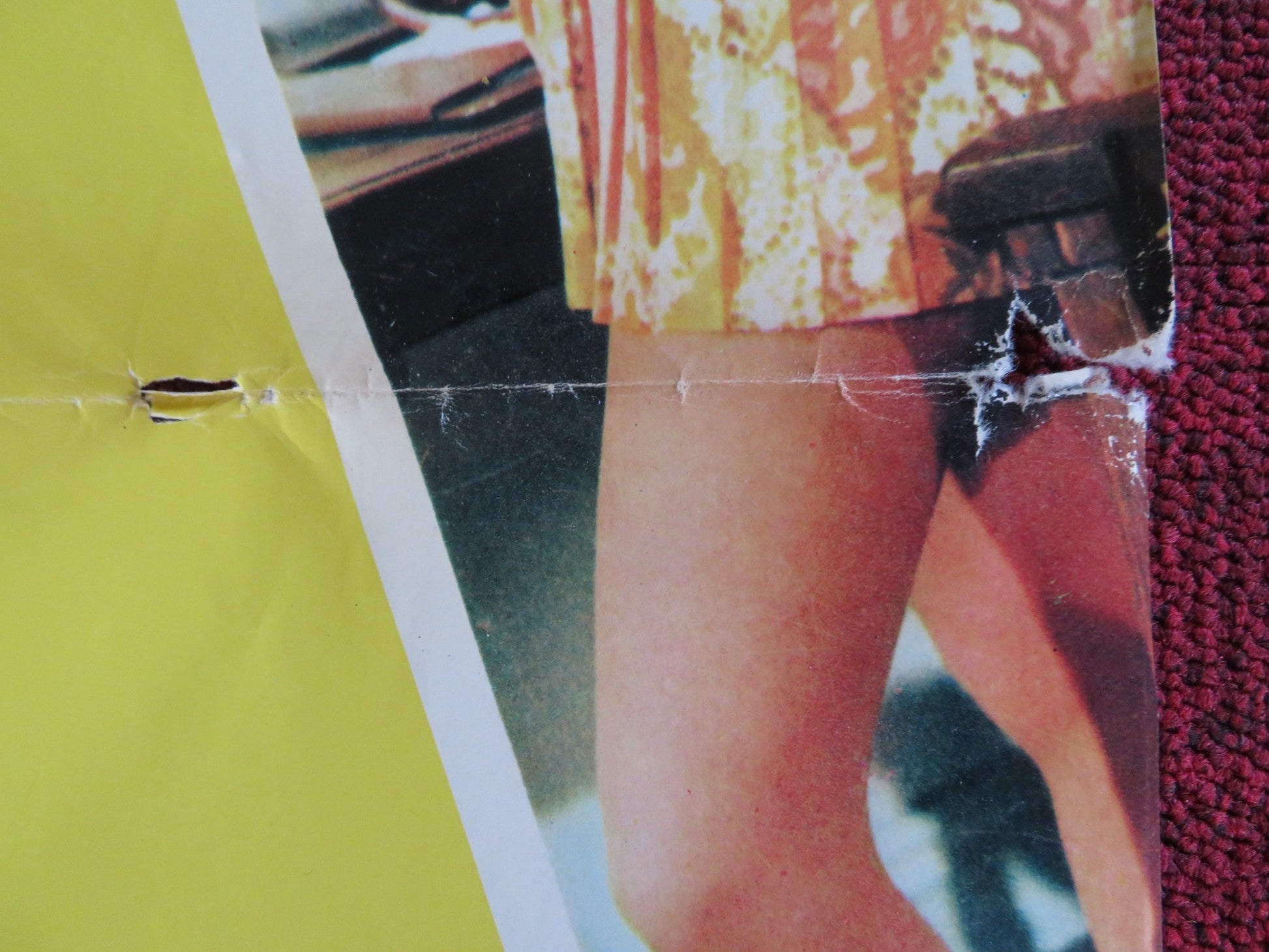 HEAVEN AND HELL - A ITALIAN FOGLIO POSTER SIGRID HUUN LILLEBJORN NILSEN 1969 Rendezvous Cinema Movie posters