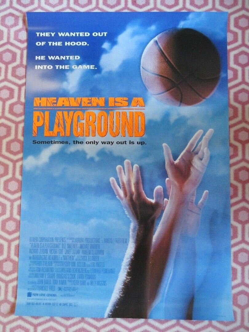 HEAVEN IS A PLAYGROUND US ONE SHEET ROLLED POSTER D.B. SWEENEY 1991 Movie posters