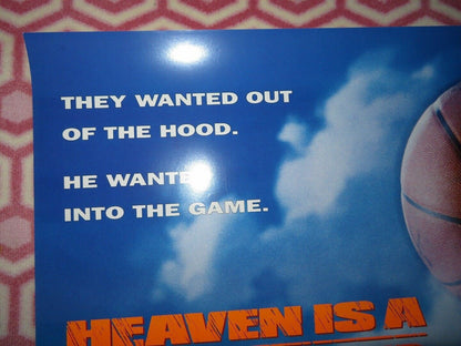 HEAVEN IS A PLAYGROUND US ONE SHEET ROLLED POSTER D.B. SWEENEY 1991 Movie posters