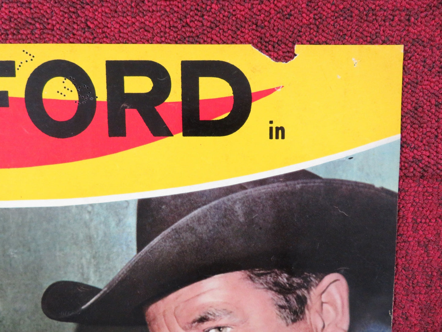 HEAVEN WITH A GUN ITALIAN FOTOBUSTA POSTER GLENN FORD CAROLYN JONES 1969 Rendezvous Cinema Movie posters