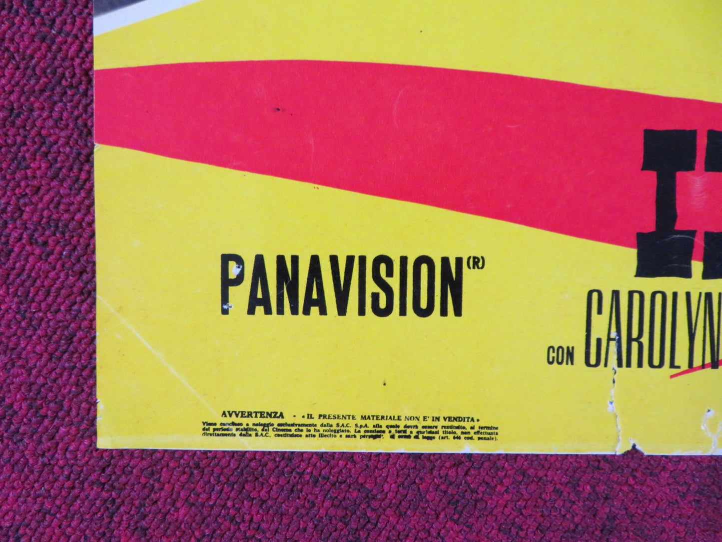 HEAVEN WITH A GUN ITALIAN FOTOBUSTA POSTER GLENN FORD CAROLYN JONES 1969 Rendezvous Cinema Movie posters