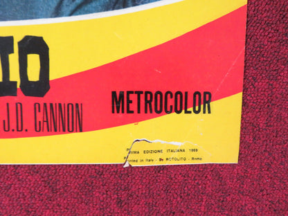 HEAVEN WITH A GUN ITALIAN FOTOBUSTA POSTER GLENN FORD CAROLYN JONES 1969 Rendezvous Cinema Movie posters