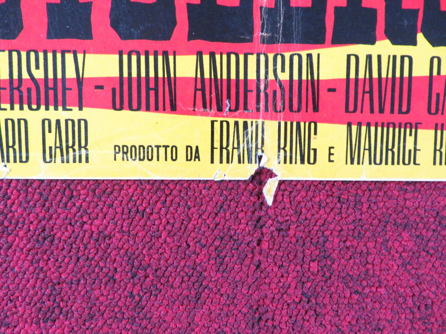 HEAVEN WITH A GUN ITALIAN FOTOBUSTA POSTER GLENN FORD CAROLYN JONES 1969 Rendezvous Cinema Movie posters