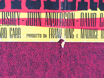 HEAVEN WITH A GUN ITALIAN FOTOBUSTA POSTER GLENN FORD CAROLYN JONES 1969 Rendezvous Cinema Movie posters