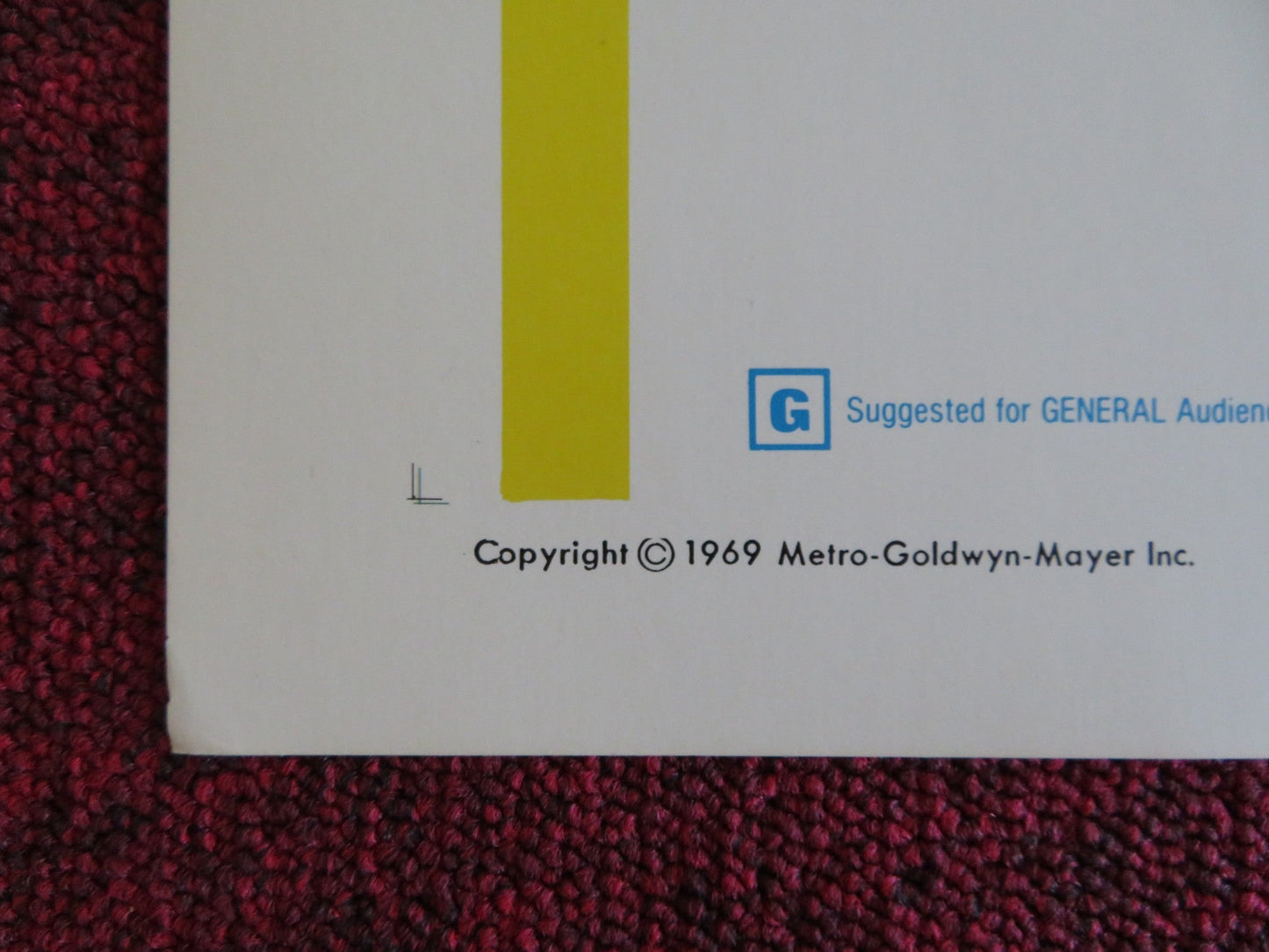 HEAVEN WITH A GUN US HALF SHEET (22"x 28") POSTER GLENN FORD CAROLYN JONES 1969 Rendezvous Cinema Movie posters