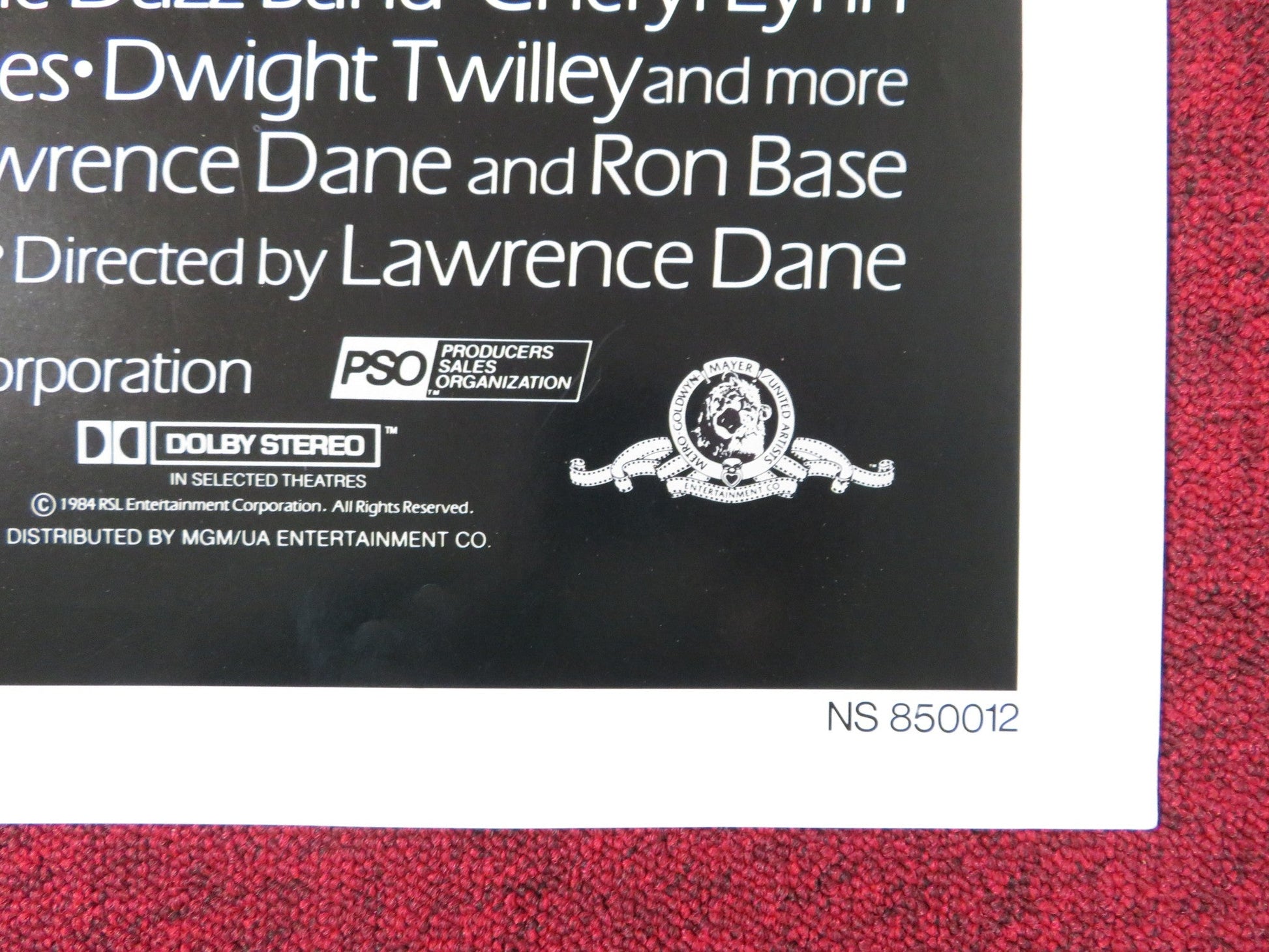 HEAVENLY BODIES FOLDED US ONE SHEET POSTER CYNTHIA DALE RICHARD REBIERE 1984 Rendezvous Cinema Movie posters