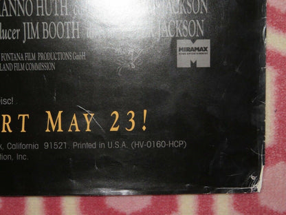 HEAVENLY CREATURES VIDEO laserdisc POSTER FOLDED P JACKSON 1994 Movie posters