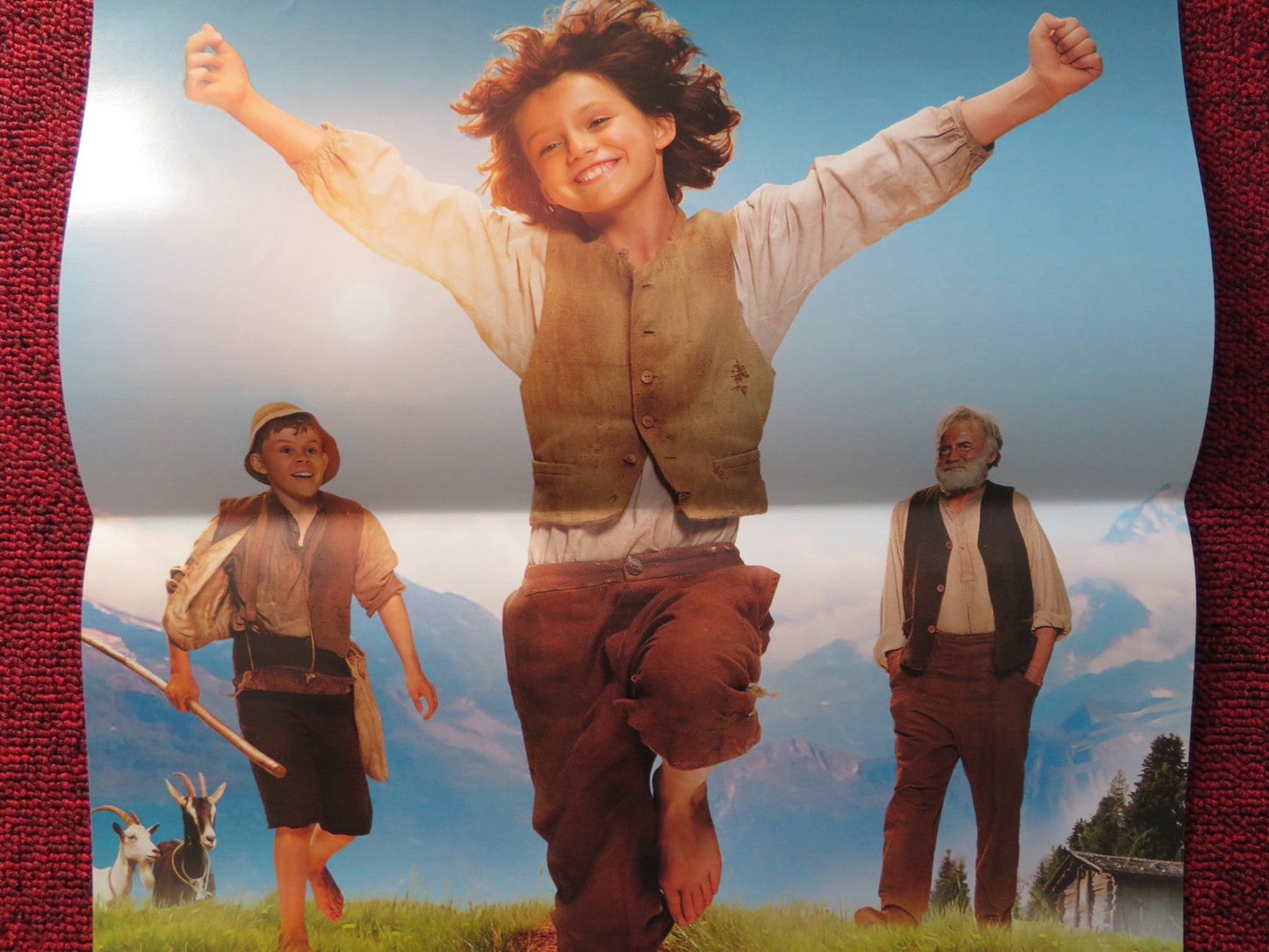 HEIDI ITALIAN LOCANDINA POSTER BRUNO GANZ ANUK STEFFEN 2015 Rendezvous Cinema Movie posters