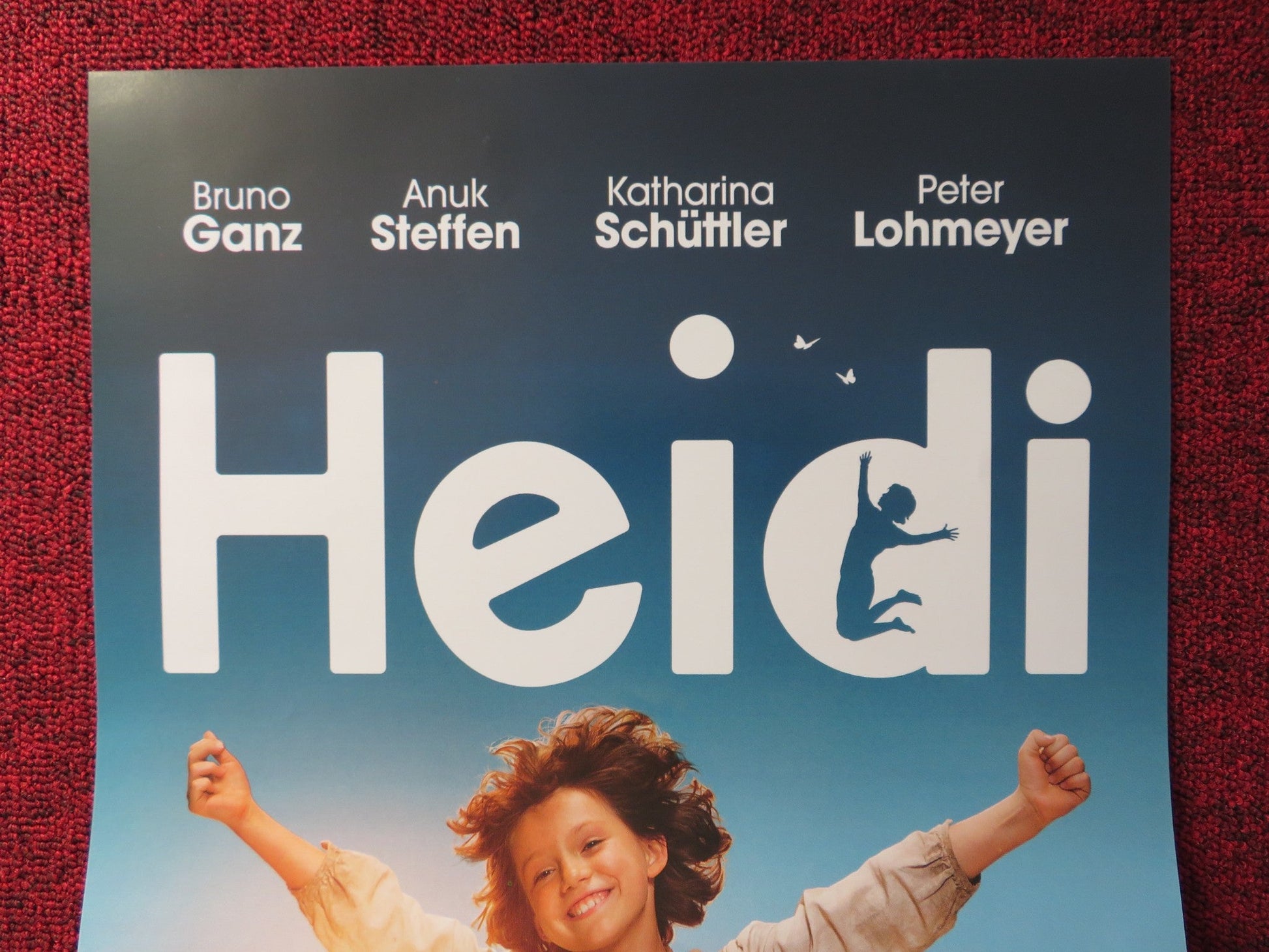 HEIDI ITALIAN LOCANDINA POSTER BRUNO GANZ ANUK STEFFEN 2015 Rendezvous Cinema Movie posters