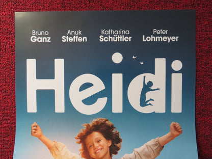HEIDI ITALIAN LOCANDINA POSTER BRUNO GANZ ANUK STEFFEN 2015 Rendezvous Cinema Movie posters