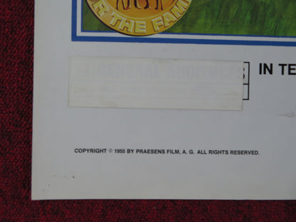 HEIDI & PETER FOLDED US ONE SHEET POSTER 1975 Rendezvous Cinema Movie posters