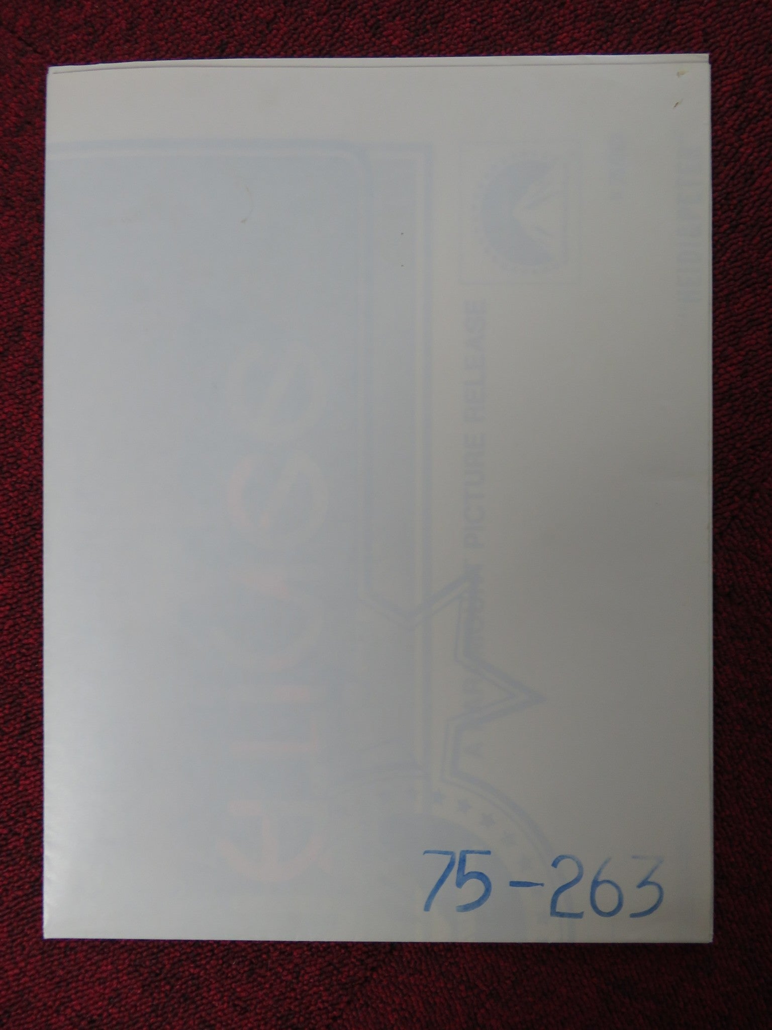 HEIDI & PETER FOLDED US ONE SHEET POSTER 1975 Rendezvous Cinema Movie posters