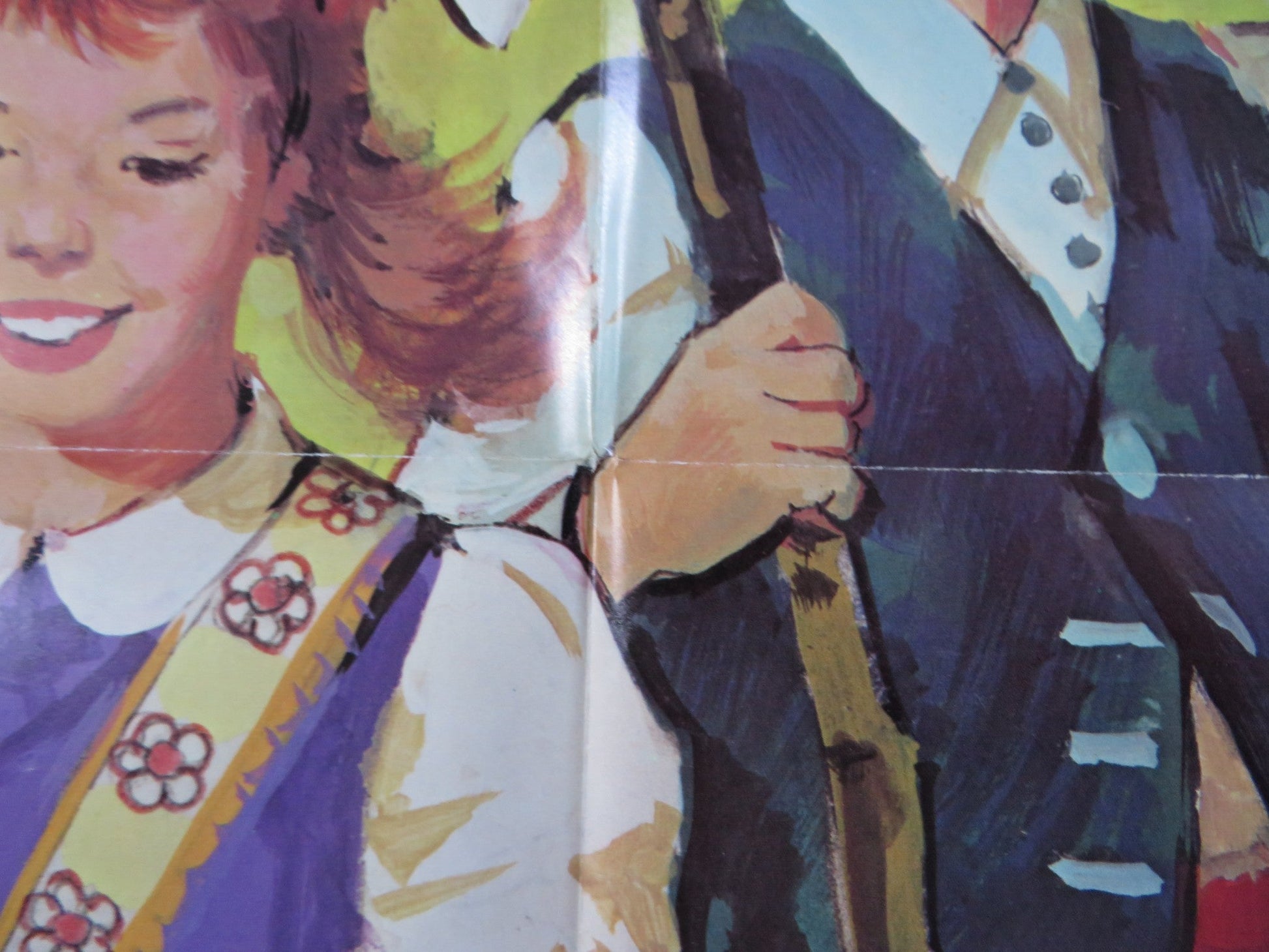 HEIDI & PETER FOLDED US ONE SHEET POSTER 1975 Rendezvous Cinema Movie posters