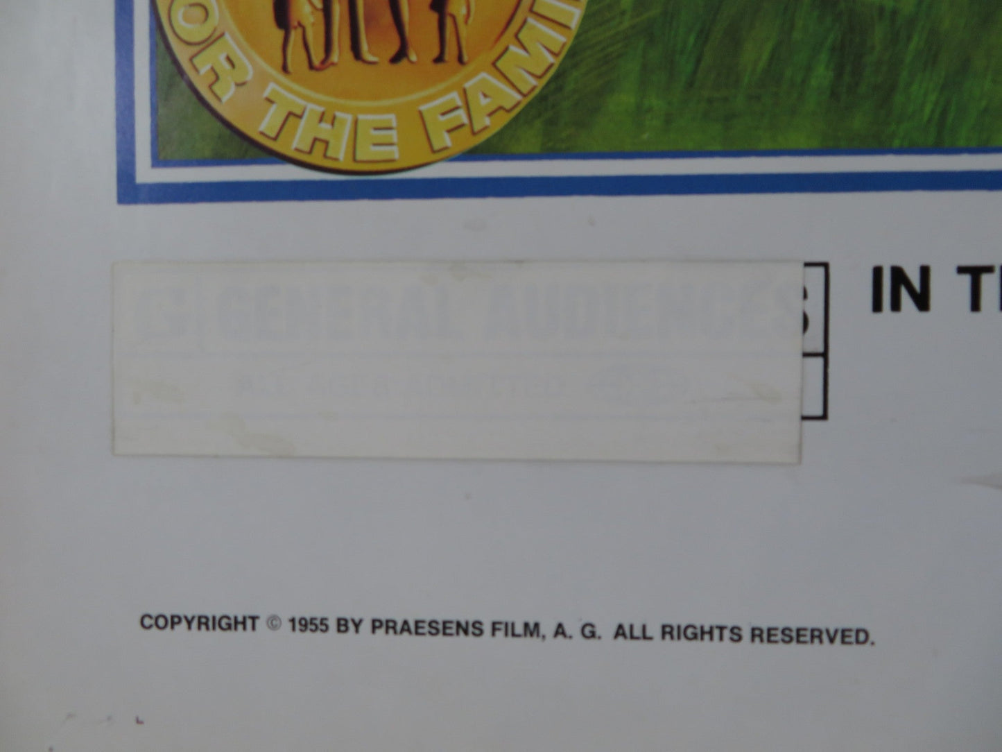 HEIDI & PETER FOLDED US ONE SHEET POSTER 1975 Rendezvous Cinema Movie posters