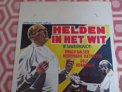 HELDEN IN HET WIT / The Life of Surgeon Sauerbruch BELGIUM (21.5"x 14") POSTER Movie posters