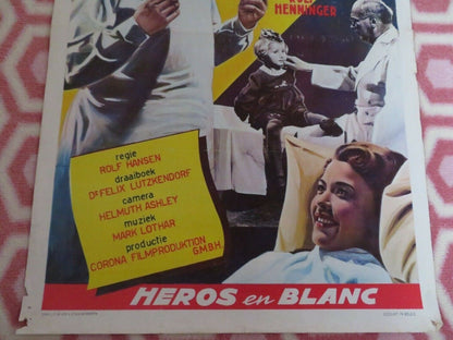 HELDEN IN HET WIT / The Life of Surgeon Sauerbruch BELGIUM (21.5"x 14") POSTER Movie posters