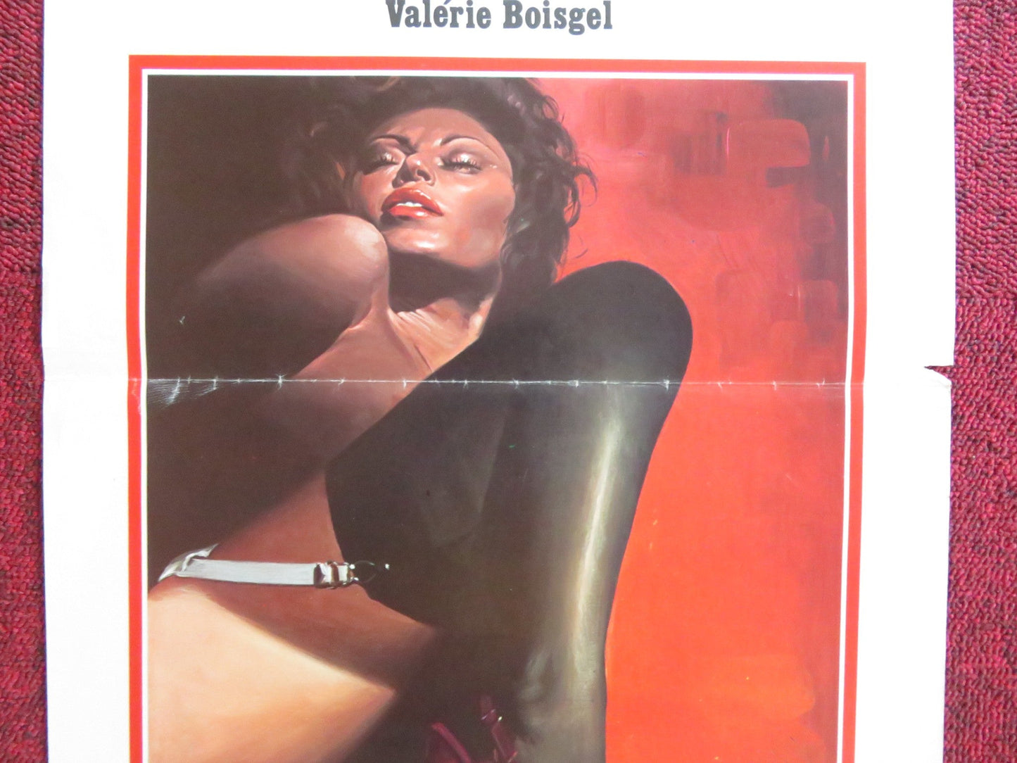 HELEN - EROTIC ITALIAN LOCANDINA POSTER VAKERIE BOISGEL 1980s Rendezvous Cinema Movie posters