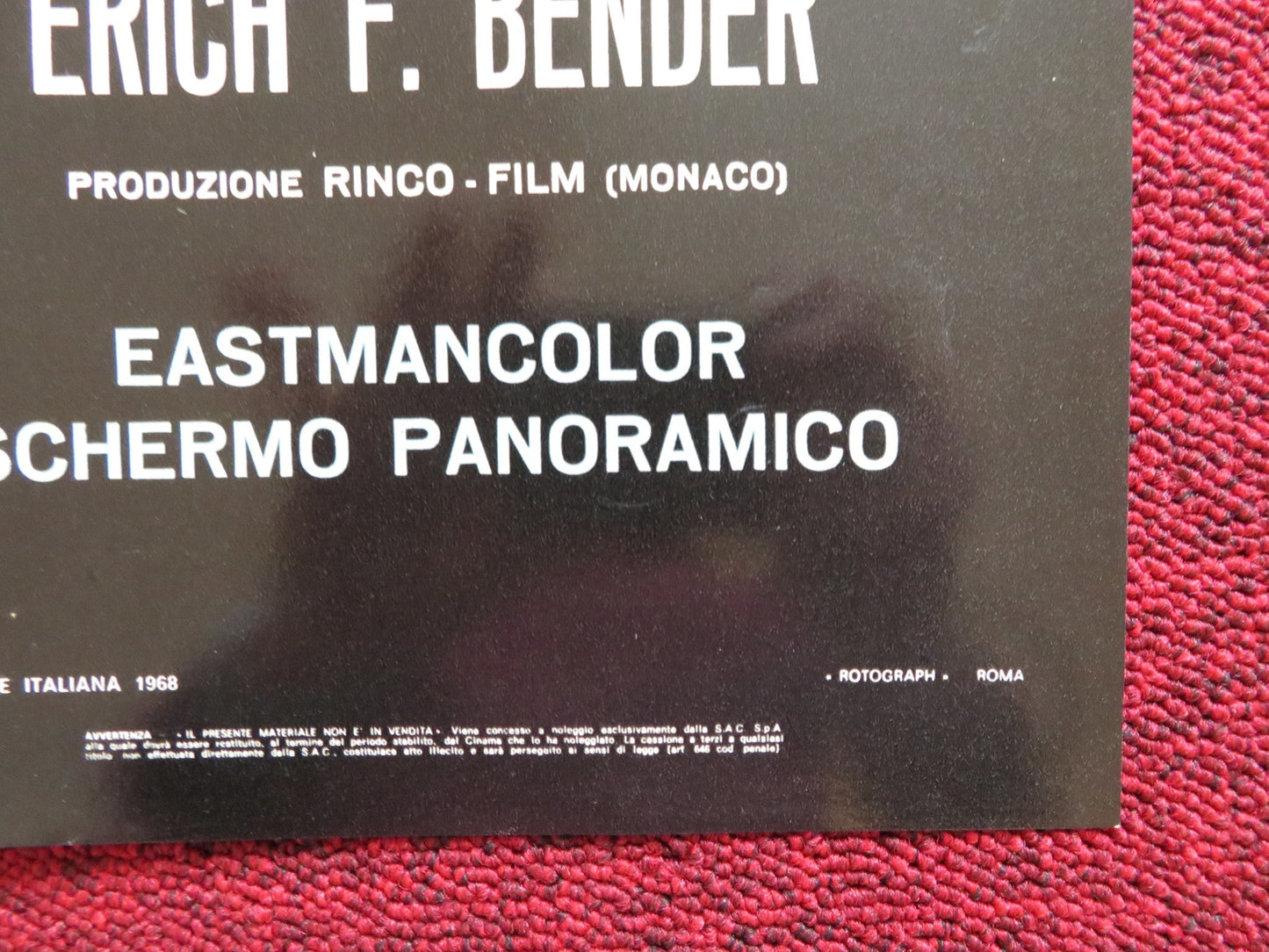 HELGA - E ITALIAN FOTOBUSTA POSTER RUTH GASSMAN ILSE ZIELSTORFF 1968 Rendezvous Cinema Movie posters