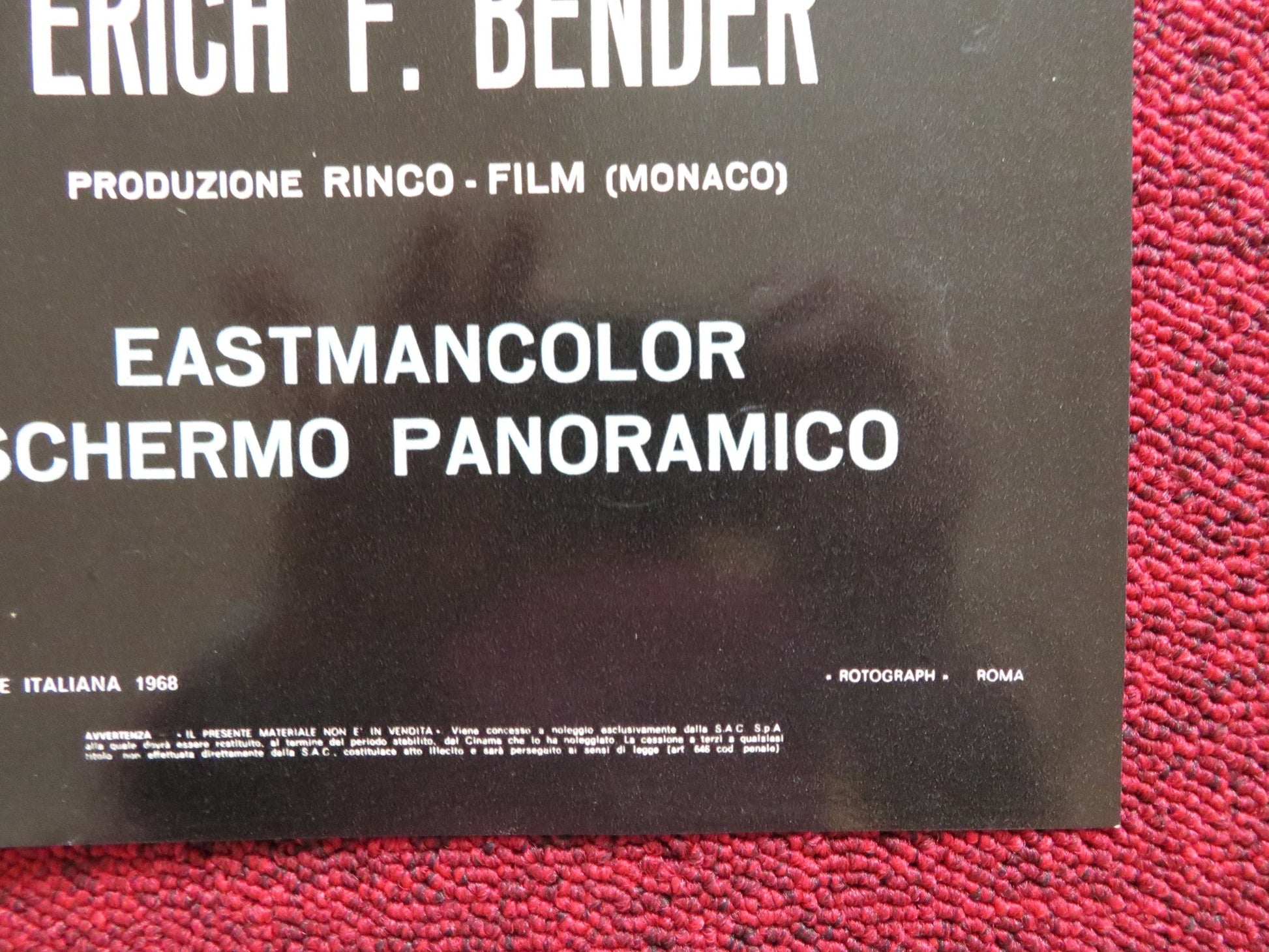 HELGA - E ITALIAN FOTOBUSTA POSTER RUTH GASSMAN ILSE ZIELSTORFF 1968 Rendezvous Cinema Movie posters