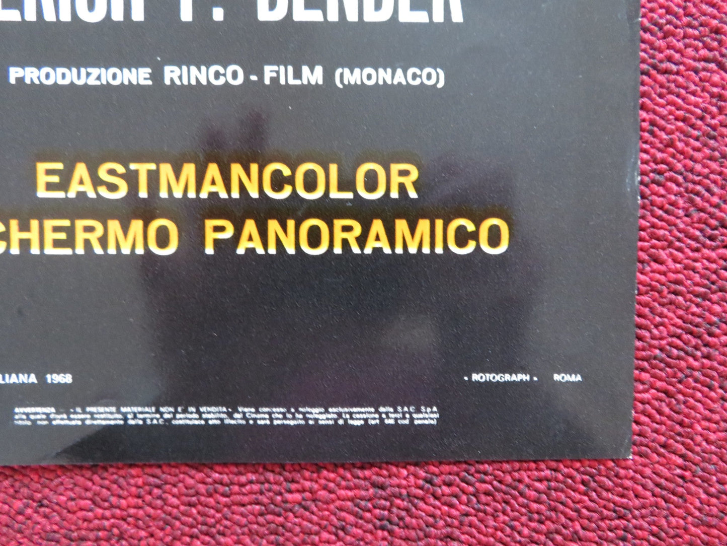 HELGA - F ITALIAN FOTOBUSTA POSTER RUTH GASSMAN ILSE ZIELSTORFF 1968 Rendezvous Cinema Movie posters